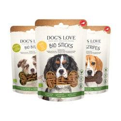 DOG’S LOVE Snacks DOG’S LOVE Snacks in mehreren Sorten.