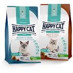 Happy Cat Sensitive Zwei Beutel Happy Cat Sensitive Katzenfutter.