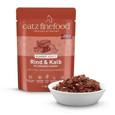 catz finefood - No. 7 Rind & Kalb 16x85g catz finefood - No. 7 Rind & Kalb 16x85g