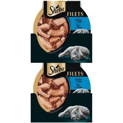 SHEBA Filets Schale Huhn & Thunf in Sauce MSC SHEBA Filets Schale Huhn & Thunf in Sauce MSC