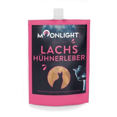 Moonlight Dinner Feine Jus - Lachs mit Hühnerleber Moonlight Dinner Feine Jus - Lachs mit Hühnerleber