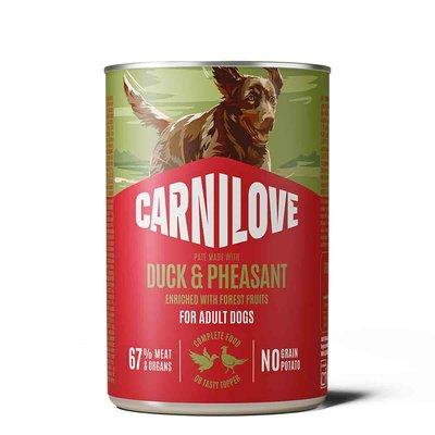 Carnilove Dog Can Paté Adult - Duck & Pheasant 400g Carnilove Dog Can Paté Adult - Duck & Pheasant 400g