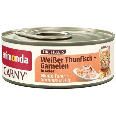 Carny Adult Weißer Thunfisch + Garnelen in Gelee 60g Carny Adult Weißer Thunfisch + Garnelen in Gelee 60g