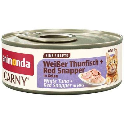 Carny Adult Weißer Thunfisch + Red Snapper in Gelee 60g Carny Adult Weißer Thunfisch + Red Snapper in Gelee 60g