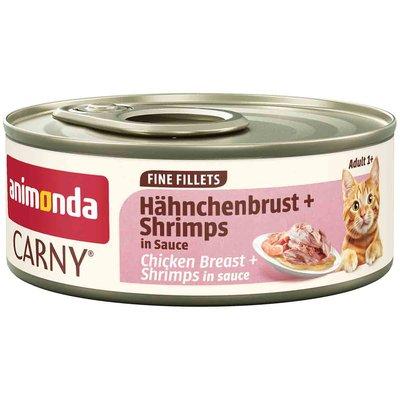 animonda Carny FF Ad. Hühnchenb. + Shrimp in S. 60g animonda Carny FF Ad. Hühnchenb. + Shrimp in S. 60g