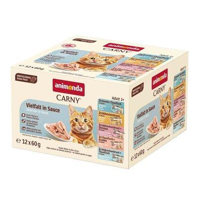 Carny Adult Vielfalt in Sauce 12x60g Carny Adult Vielfalt in Sauce 12x60g