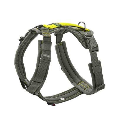 HUNTER Geschirr Maldon 3.0 dunkelgrau/gelb HUNTER Geschirr Maldon 3.0 dunkelgrau/gelb