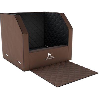 Knuffelwuff Cargo Hunde Auto Transportbox für den Vordersitz Braun/Schwarz Knuffelwuff Cargo Hunde Auto Transportbox für den Vordersitz Braun/Schwarz