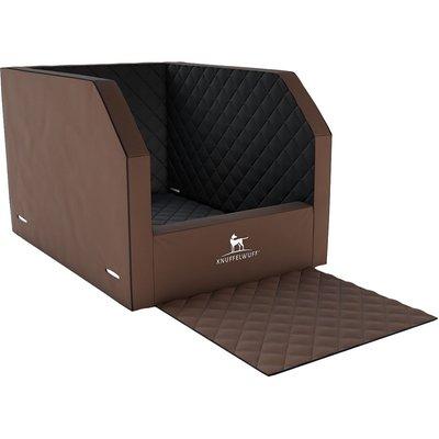 Knuffelwuff Cargo Hunde Auto Transportbox für den Rücksitz Braun/Schwarz Knuffelwuff Cargo Hunde Auto Transportbox für den Rücksitz Braun/Schwarz