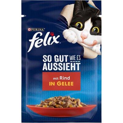 FELIX So gut wie es aussieht in Gelee mit Rind FELIX So gut wie es aussieht in Gelee mit Rind