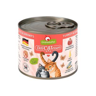GranataPet Katze - Delicatessen Dose Pute & Shrimps GranataPet Katze - Delicatessen Dose Pute & Shrimps