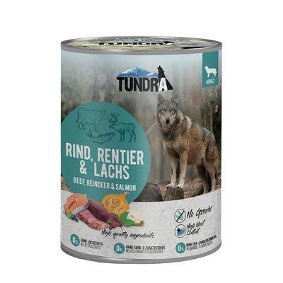 Tundra Dog Rind, Rentier und Lachs Tundra Dog Rind, Rentier und Lachs