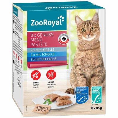 ZooRoyal Multipack Genuss Pastete Fisch 8x85g ZooRoyal Multipack Genuss Pastete Fisch 8x85g
