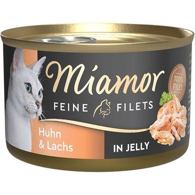 Miamor Feine Filets in Jelly Huhn & Lachs Miamor Feine Filets in Jelly Huhn & Lachs