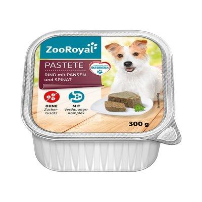 ZooRoyal Pastete Rind mit Pansen und Spinat ZooRoyal Pastete Rind mit Pansen und Spinat