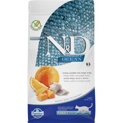 N&D Cat Ocean Adult mit Hering, Kürbis & Orange N&D Cat Ocean Adult mit Hering, Kürbis & Orange