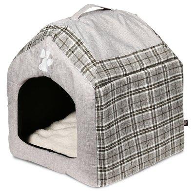 Trixie Kuschelhöhle Silas 40×45×40cm grau/creme Trixie Kuschelhöhle Silas 40×45×40cm grau/creme