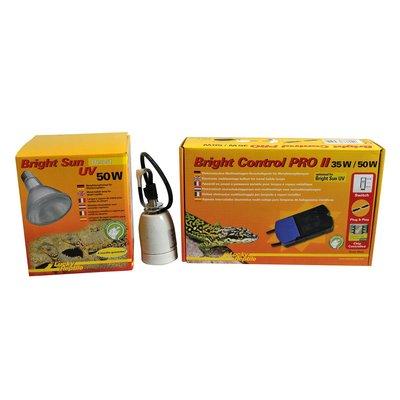 Lucky Reptile Bright Sun UV 50 W Komplettset Lucky Reptile Bright Sun UV 50 W Komplettset