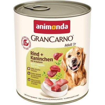 animonda GranCarno Rind und Kaninchen mit Kräutern animonda GranCarno Rind und Kaninchen mit Kräutern