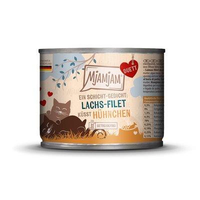 MjAMjAM Duett Lachs-Filet küsst Hühnchen MjAMjAM Duett Lachs-Filet küsst Hühnchen