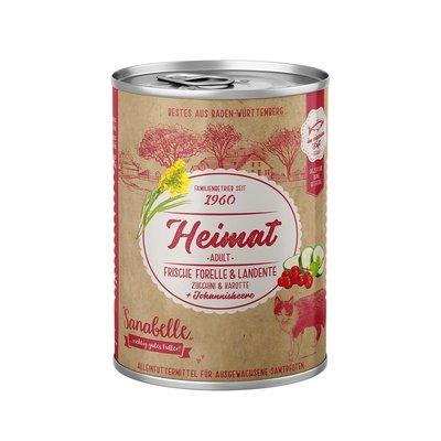 Sanabelle Heimat frische Forelle & Landente Sanabelle Heimat frische Forelle & Landente