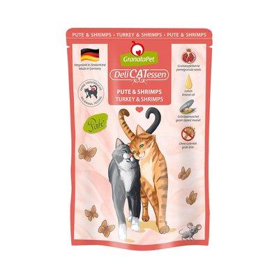GranataPet Katze - Delicatessen Pouch Pute & Shrimps GranataPet Katze - Delicatessen Pouch Pute & Shrimps