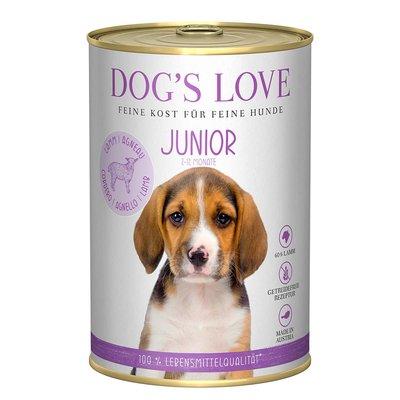 Dog's Love Junior Lamm mit Spinat und Kamille Dog's Love Junior Lamm mit Spinat und Kamille