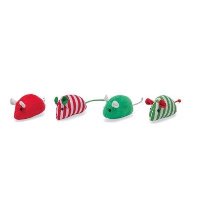 Beeztees Katzenspielzeug Weihnachtsmäuse 4 Stück Beeztees Katzenspielzeug Weihnachtsmäuse 4 Stück