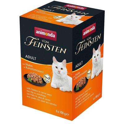 animonda vom Feinsten Adult mit Huhn in Karottensauce 6x100g animonda vom Feinsten Adult mit Huhn in Karottensauce 6x100g