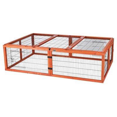 Trixie natura Freilaufgehege mit Abdeckung 174×48×109 cm Trixie natura Freilaufgehege mit Abdeckung 174×48×109 cm
