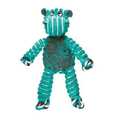 KONG Hundespielzeug Floppy Knots Nilpferd M/L KONG Hundespielzeug Floppy Knots Nilpferd M/L