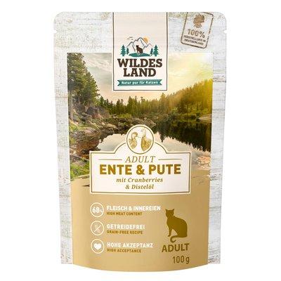 Wildes Land Ente und Pute mit Cranberries Wildes Land Ente und Pute mit Cranberries