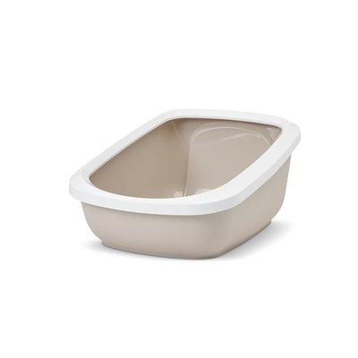 SAVIC Katzentoilette Aseo Jumbo weiß / mokka SAVIC Katzentoilette Aseo Jumbo weiß / mokka