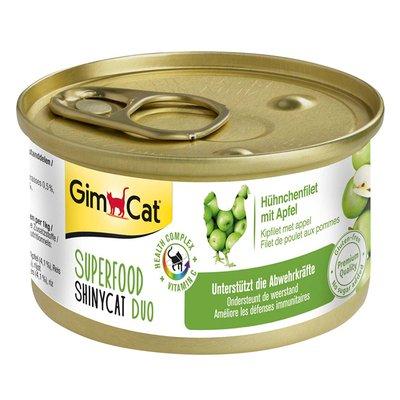 GimCat Superfood ShinyCat Duo Hühnchenfilet mit Äpfeln GimCat Superfood ShinyCat Duo Hühnchenfilet mit Äpfeln