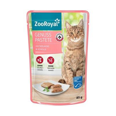 ZooRoyal Genuss Pastete mit Seelachs und Scholle ZooRoyal Genuss Pastete mit Seelachs und Scholle