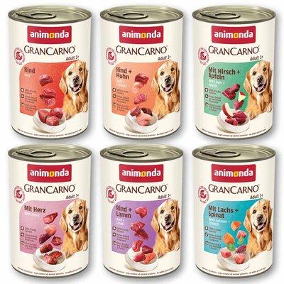 animonda GranCarno Adult 6x400g Herzhafte Variation Mixpack II animonda GranCarno Adult 6x400g Herzhafte Variation Mixpack II