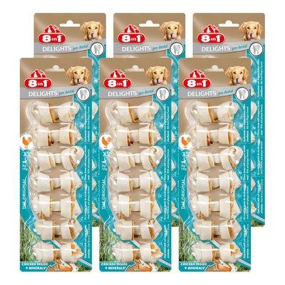 8in1 Hundesnacks Delights pro dental Kauknochen 8in1 Hundesnacks Delights pro dental Kauknochen