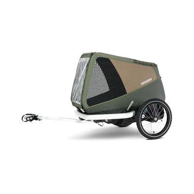 Croozer Fahrradanhänger Dog Enna Moss Green Croozer Fahrradanhänger Dog Enna Moss Green