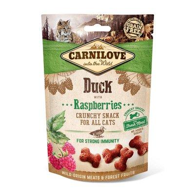 Carnilove Cat - Crunchy Snack - Duck with Raspberries Carnilove Cat - Crunchy Snack - Duck with Raspberries