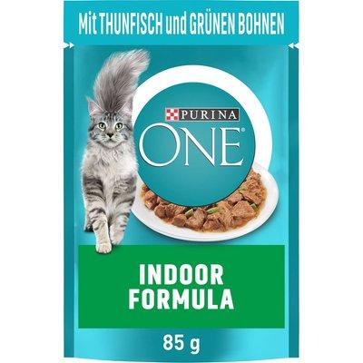 PURINA ONE INDOOR FORMULA in Sauce Thunfisch 26x85g PURINA ONE INDOOR FORMULA in Sauce Thunfisch 26x85g