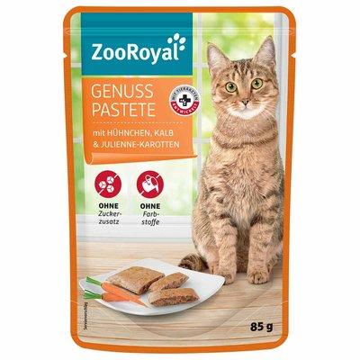 ZooRoyal Genuss Pastete mit Hühnchen, Kalb und Julienne Karotten ZooRoyal Genuss Pastete mit Hühnchen, Kalb und Julienne Karotten