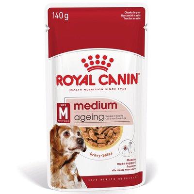 Royal Canin SHN Medium Ageing Gravy 10x140g Royal Canin SHN Medium Ageing Gravy 10x140g