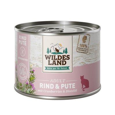 Wildes Land Rind und Pute mit Cranberries Wildes Land Rind und Pute mit Cranberries