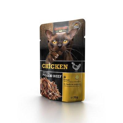 Leonardo Chicken + extra pulled Beef Leonardo Chicken + extra pulled Beef