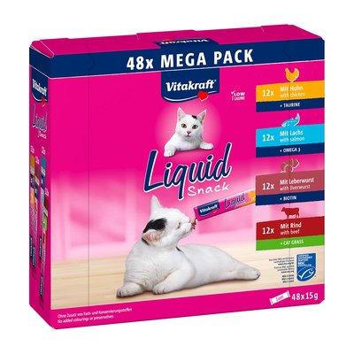 Vitakraft Liquid Snack Mega Pack 48 Stk. Vitakraft Liquid Snack Mega Pack 48 Stk.