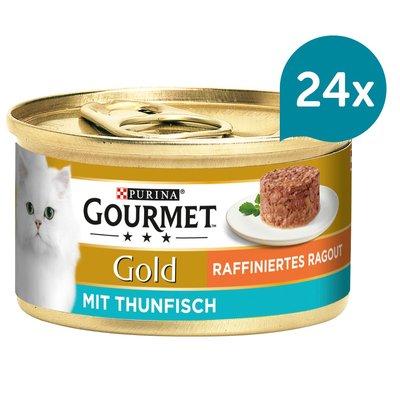 GOURMET Gold Raffiniertes Ragout mit Thunfisch GOURMET Gold Raffiniertes Ragout mit Thunfisch