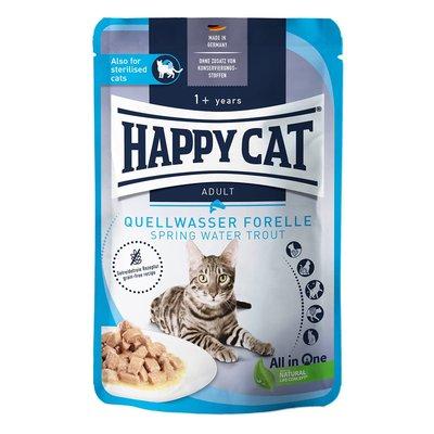 Happy Cat Meat in Sauce Quellwasser Forelle Happy Cat Meat in Sauce Quellwasser Forelle