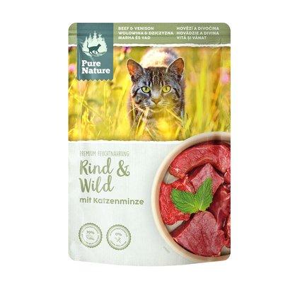 Pure Nature ADULT Rind & Wild mit Katzenminze Pure Nature ADULT Rind & Wild mit Katzenminze