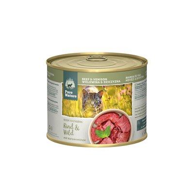 Pure Nature ADULT Rind & Wild mit Katzenminze Pure Nature ADULT Rind & Wild mit Katzenminze