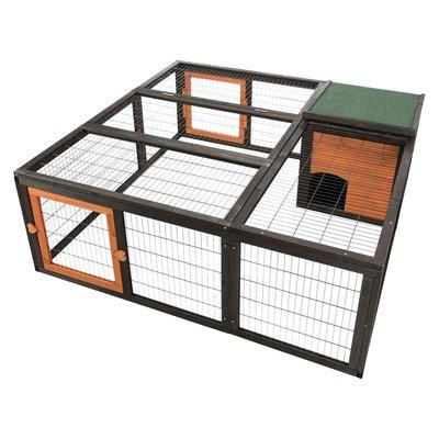 Trixie natura Freilaufgehege mit Abdeckung 150×53×150 cm Trixie natura Freilaufgehege mit Abdeckung 150×53×150 cm